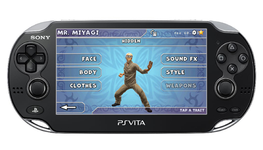 PS Vita 22 Şubat’ta satışta; Miyagi Usta, ilk oyun Reality Fighters’ta