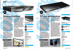 BLU-RAY OYNATICILAR BLU-RAY OYNATICILAR