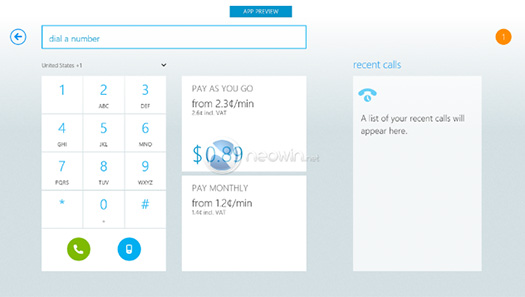 Skype Windows 8
