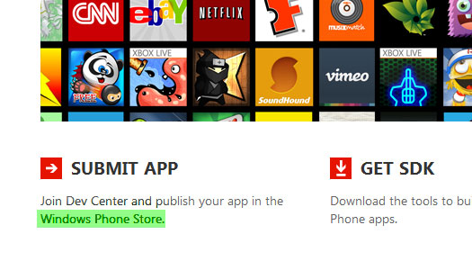 Windows Phone Store Windows Phone Store