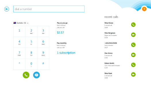 Skype Windows 8  Skype Windows 8