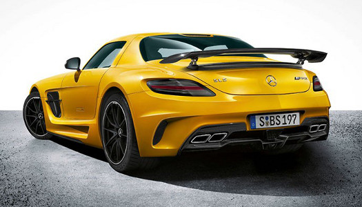 Mercedes Benz AMG SLS Black Series