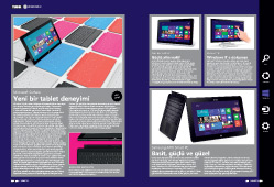 DOSYA: WINDOWS 8 HAKKINDA HER ŞEY DOSYA: WINDOWS 8 HAKKINDA HER ŞEY