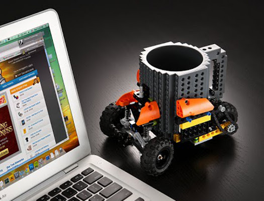 Build-On Brick Mug