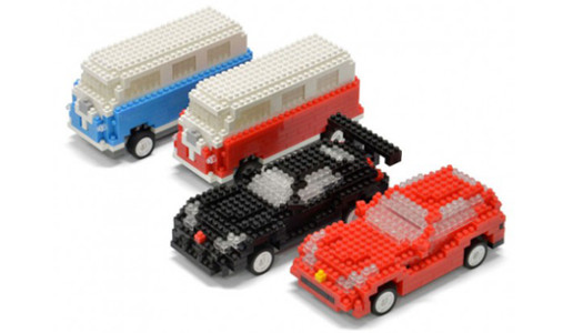 Mini brick car