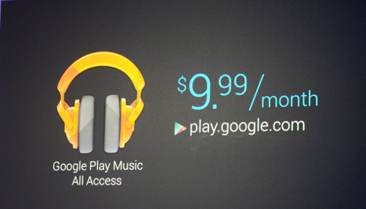 Google Play Music All Access