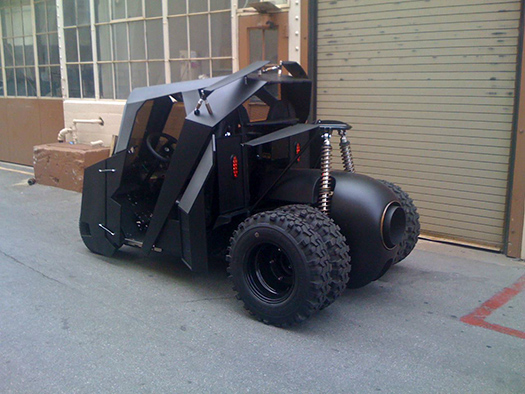 Batman Tumbler golf cart