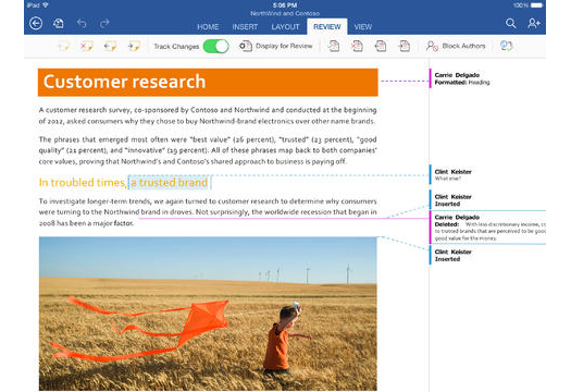 Office for iPad