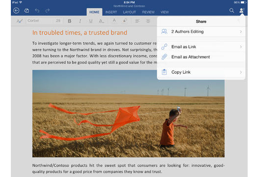 Office for iPad