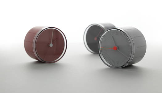 cylindrical world clock