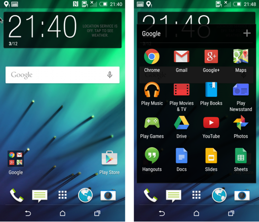 htc one m8, android 5.0.1