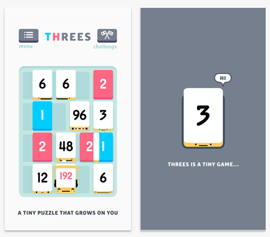 threes