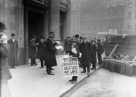 London Newsboy Advertising Loss