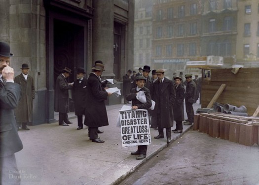 London Newsboy Advertising Loss