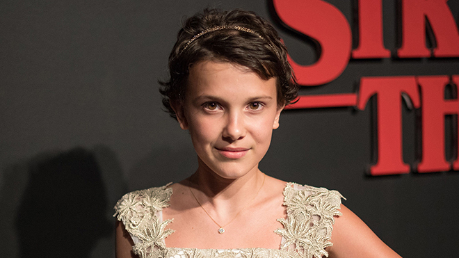 Mandatory Credit: Photo by Rob Latour/REX/Shutterstock (5754914bq) Millie Bobby Brown 'Stranger Things' Netflix TV series premiere, Los Angeles, USA - 11 Jul 2016