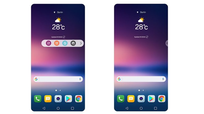 Kamerasıyla fark yaratan LG V30'un arayüz görselleri ortaya çıktı