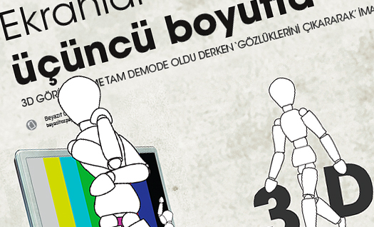 Ekranlar üçüncü boyutta