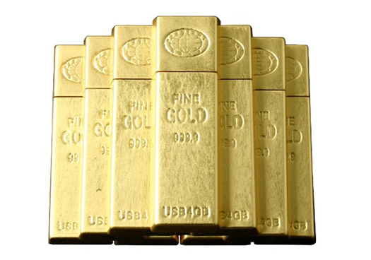 Altın kaplama USB bellek Altın kaplama USB bellek