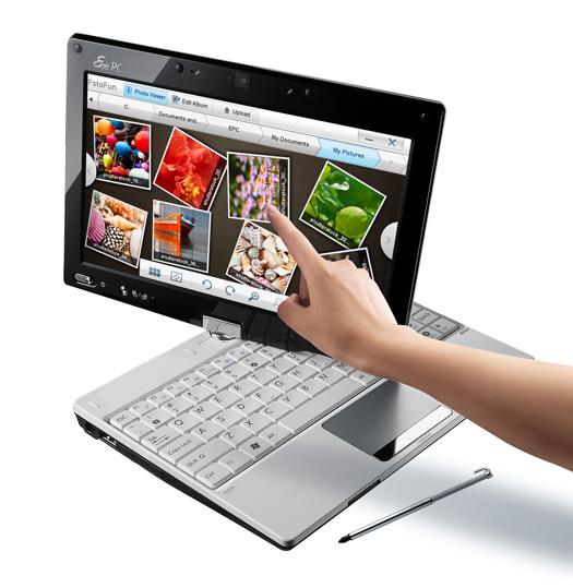 Asus Eee PC T91 ile ‘dokunmatik’ multimedya deneyimi