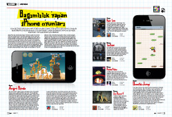 KAPAK KONUSU: BAĞIMLILIK YAPAN iPHONE OYUNLARI KAPAK KONUSU: BAĞIMLILIK YAPAN iPHONE OYUNLARI