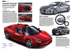 FRANKFURT OTOMOBİL FUARI FRANKFURT OTOMOBİL FUARI