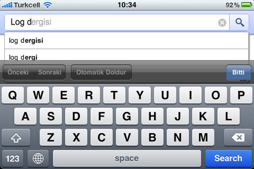 google in otomatik tamamlama ozelligi artik mobil log