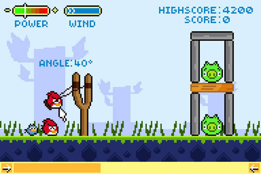 Angry Birds Retro Angry Birds Retro