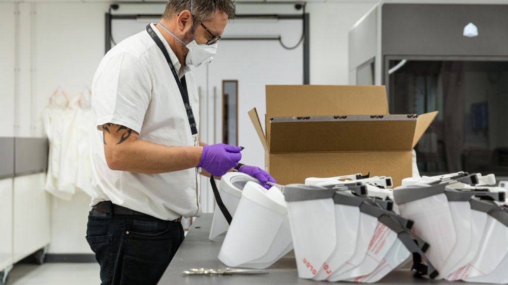 Jaguar Land Rover - 3D baskı yüz siperliği