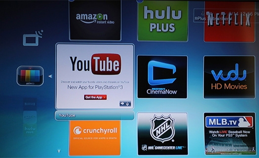 YouTube PlayStation 3