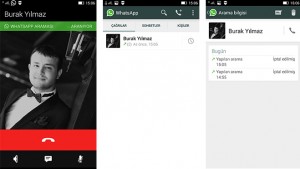whatsapp sesli arama