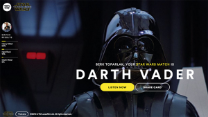 star wars, spotify