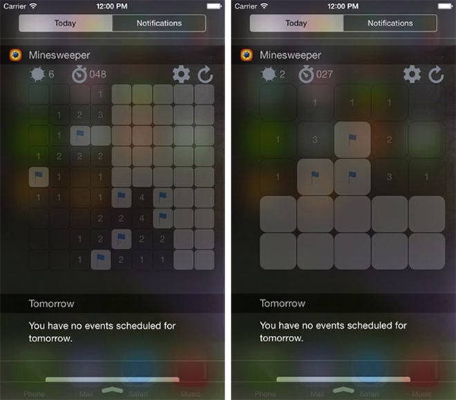 Minesweeper-Widget-Editio-iOS-game