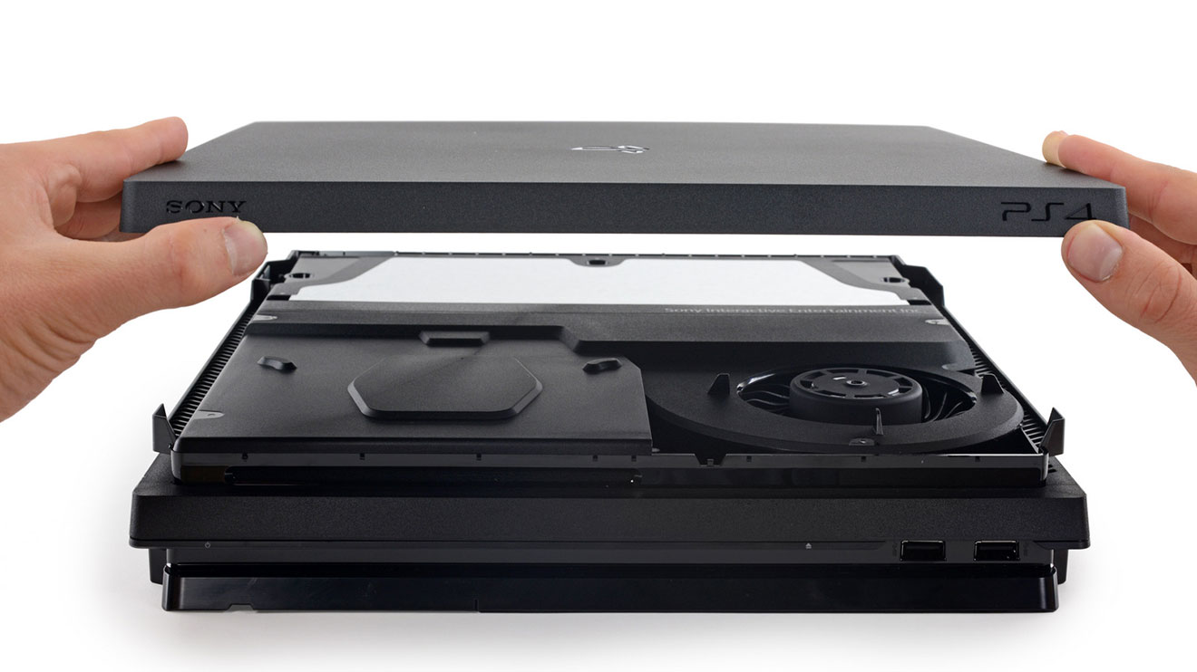 PS4 Pro'yu parçalarına ayırdılar - LOG