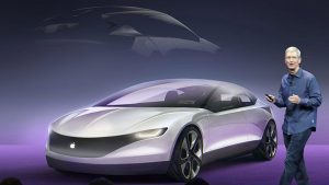 Apple sürücüsüz otomobil