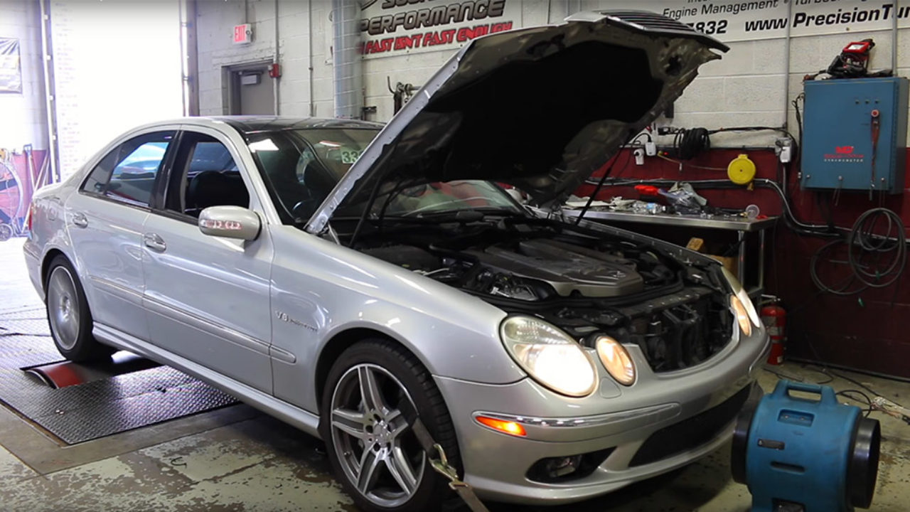 648 Bin Kilometreyi Geride Birakan Mercedes Amg E55 469 Beygirlik Gucunden Ne Kadarini Kaybeder Log