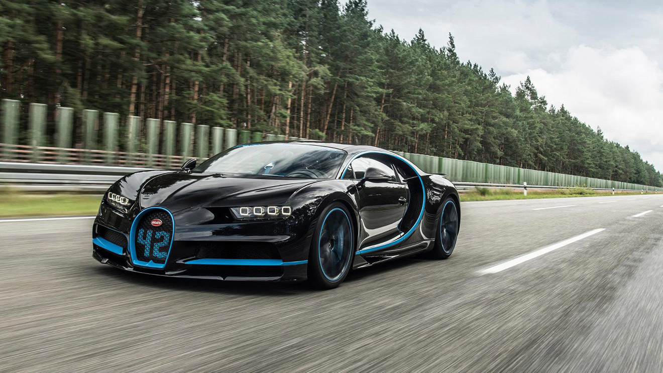 Bugatti Chiron'un 0-400-0'lık aralığı sadece 42 saniyede tamamladığı nefes kesen dünya rekoru [Video]