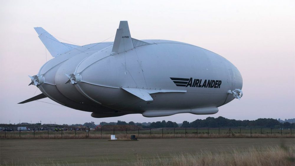 Dünyanın en büyük hava aracı Airlander 10