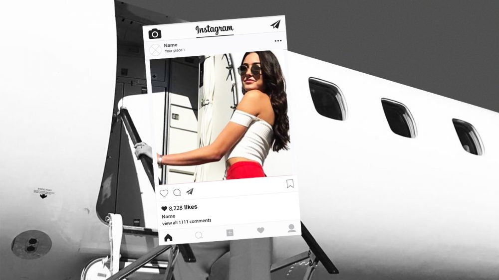 instagram kiralık özel jet