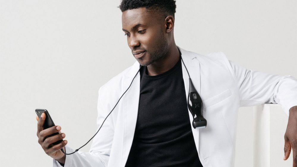 iPhone ile çalışan ultrason cihazı