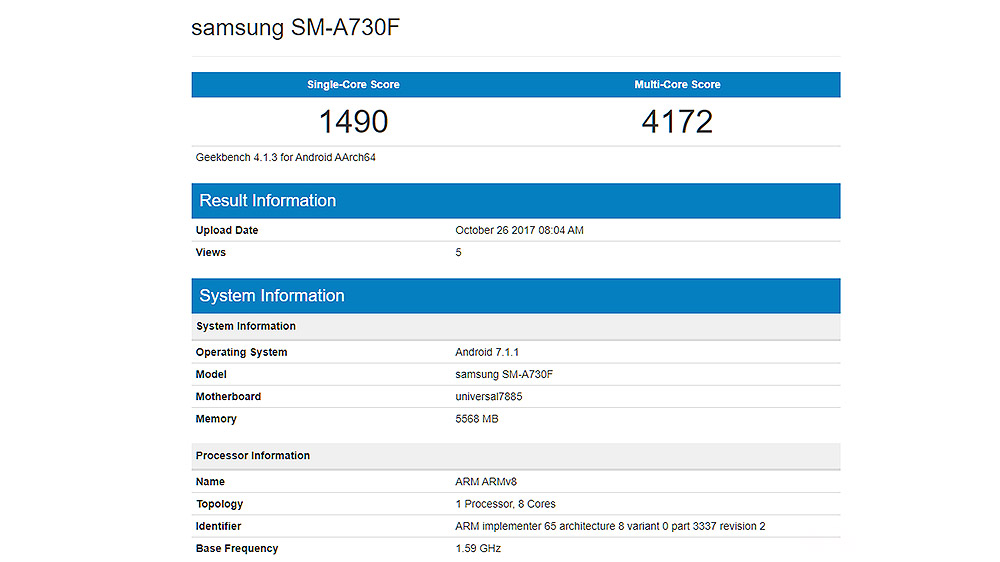 Samsung Galaxy A7 (2018)