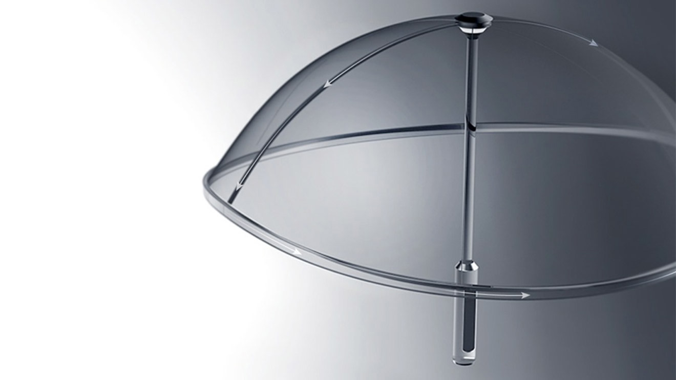 Teknoloji harikası akıllı şemsiye Air Shield Umbrella LOG