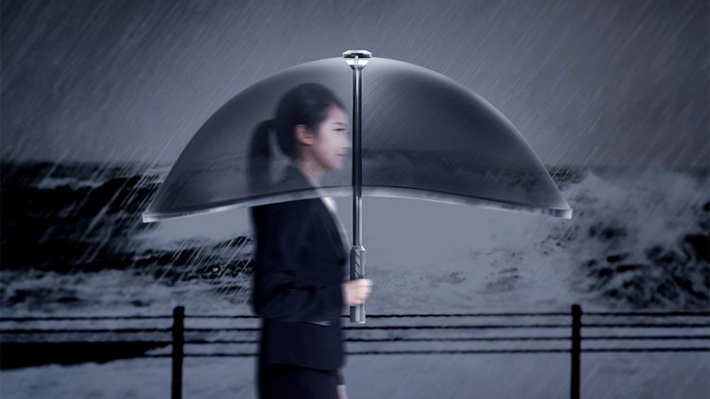 Akıllı şemsiye Air Shield Umbrella