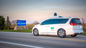 Waymo otonom araç kış testi