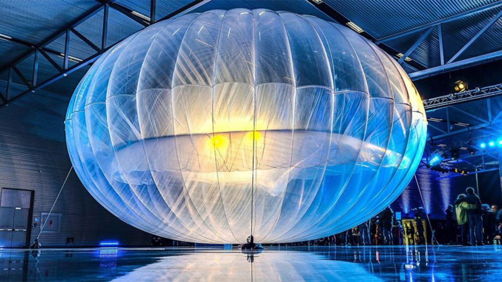 Google Project Loon internet balonu
