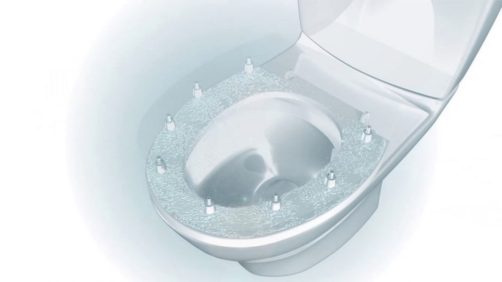 SpinX tuvalet temizlik robotu