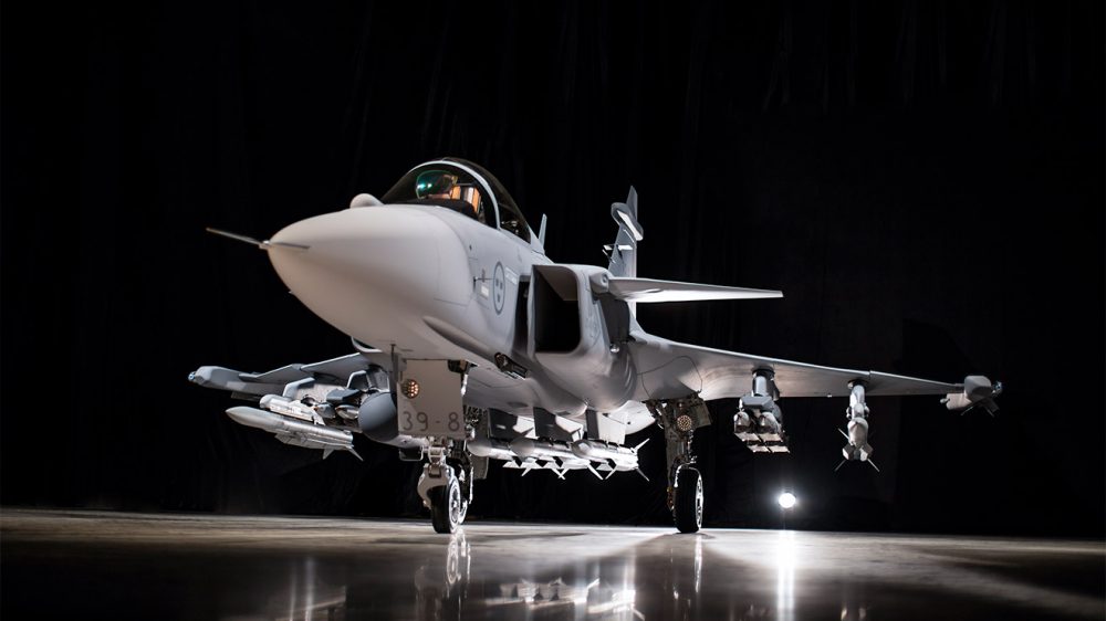 Saab Gripen E savaş uçağı