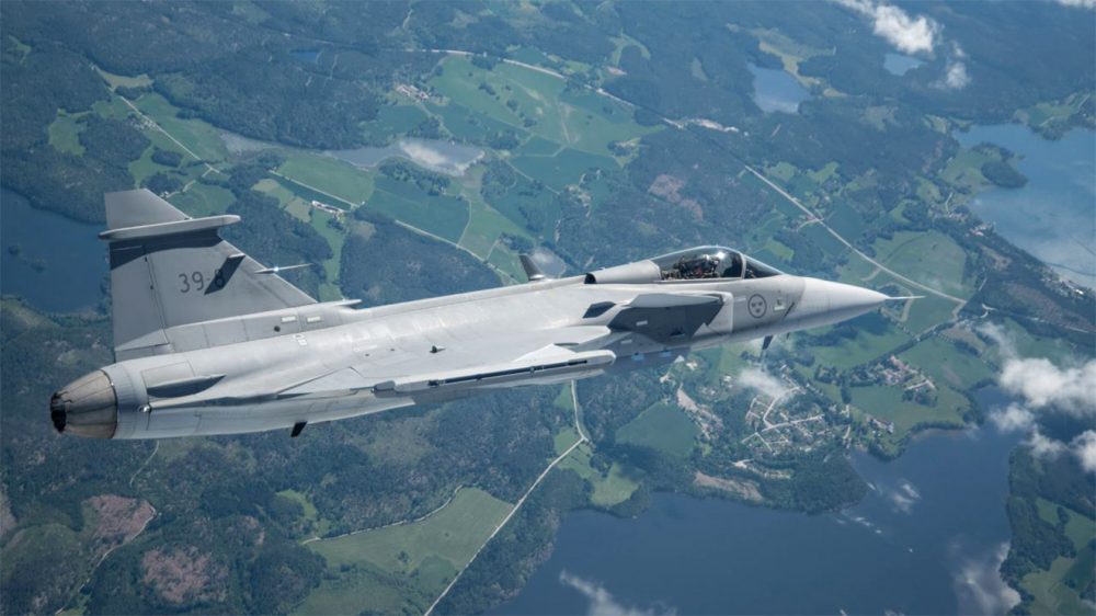 Saab Gripen E savaş uçağı