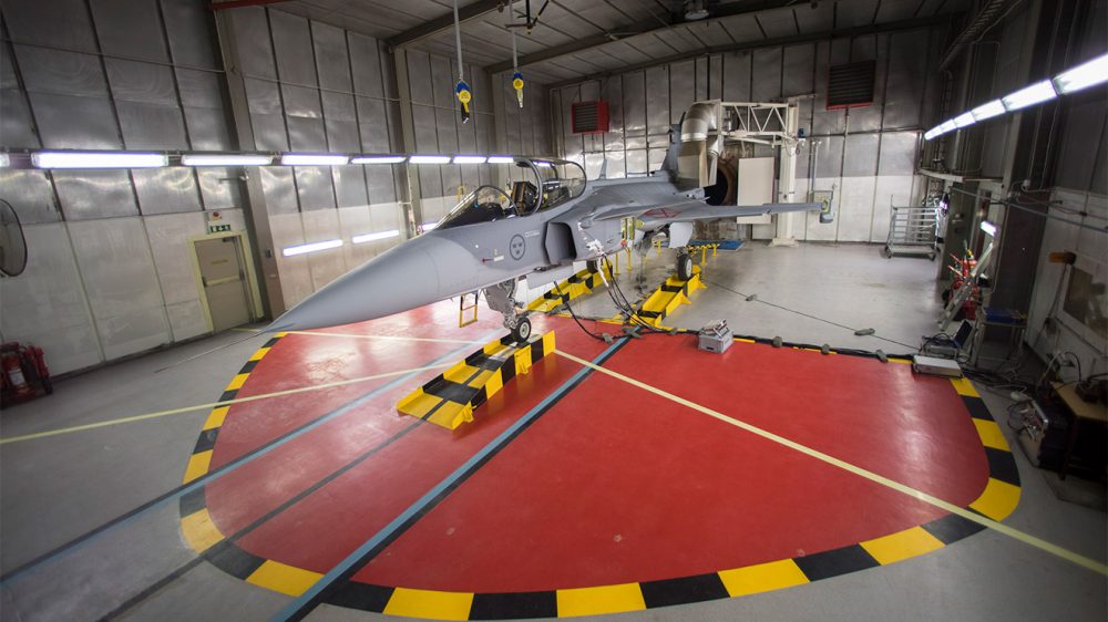 Saab Gripen E savaş uçağı