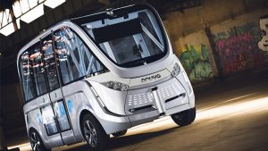 Singapur sürücüsüz otobüs