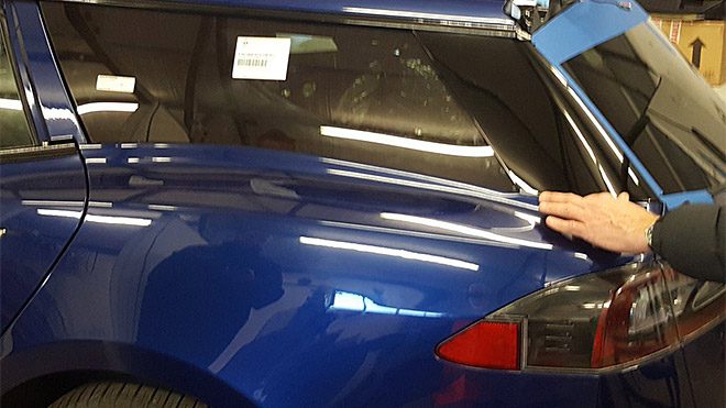 station wagon Tesla Model S